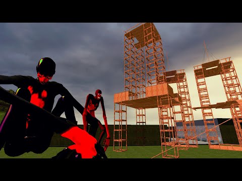 Scary SCP-096 vs Towers In Garry's Mod! part 14