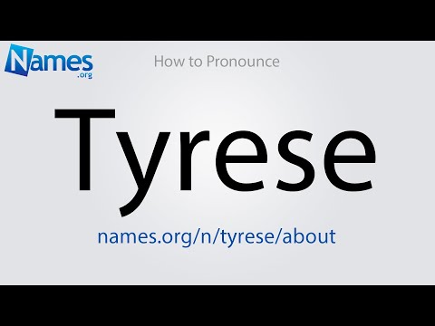 What Does The Name Tyrese Mean
