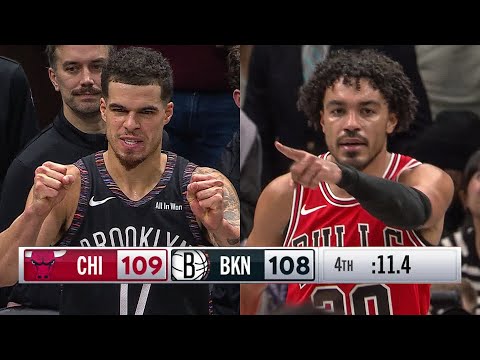 Final 4:47 CRAZY ENDING Bulls at Nets | January 16, 2026