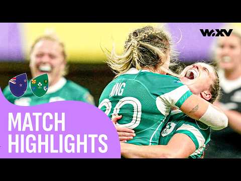 Ireland stun the World Champions 🤯 | New Zealand v Ireland | Highlights | WXV 1