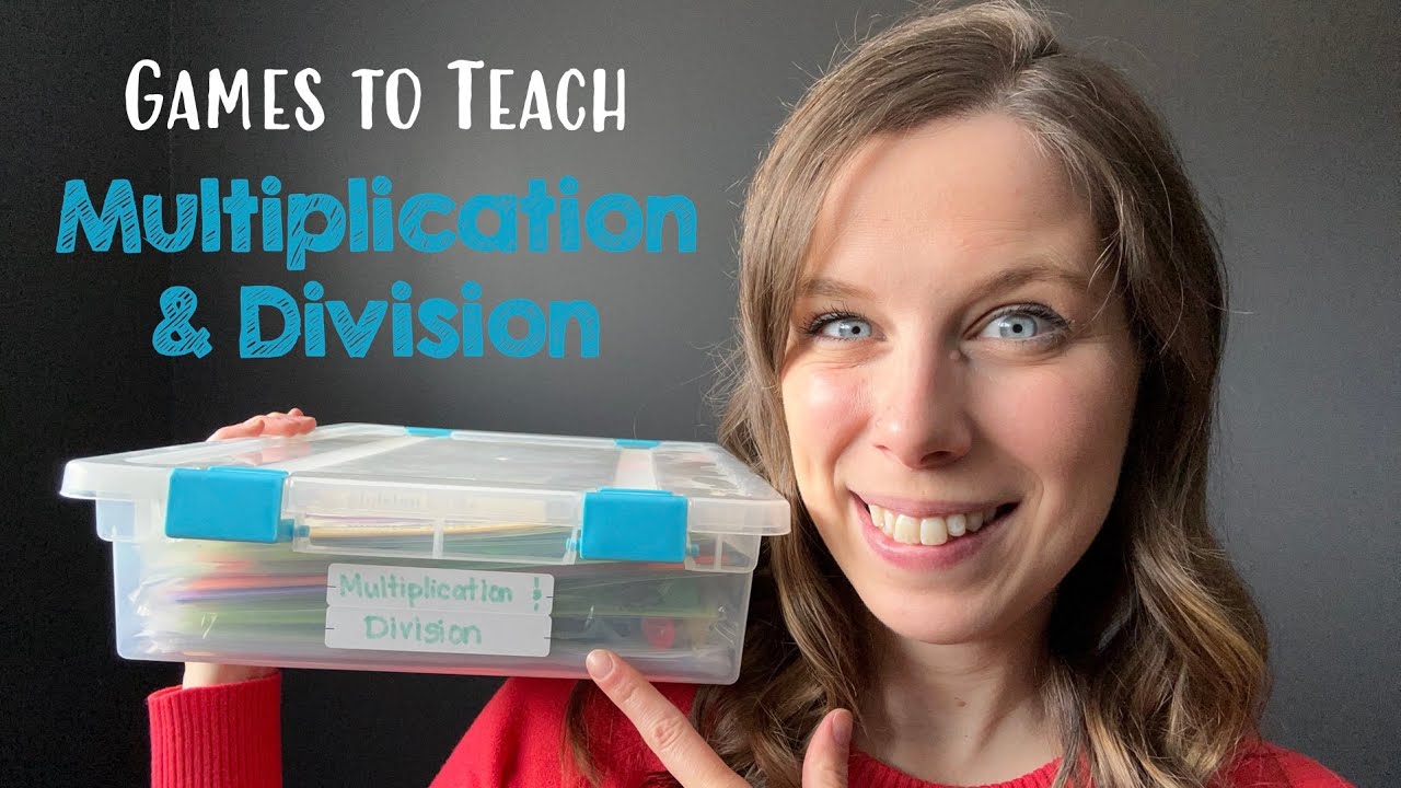 Math Games for Teaching Multiplication and Division