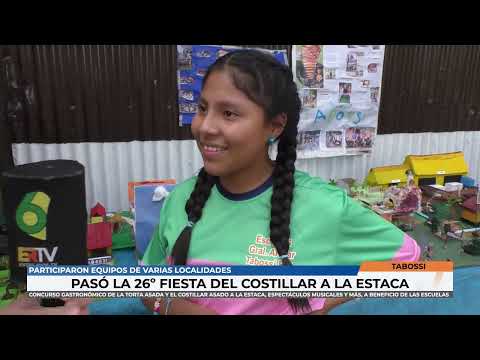 Informe - Tabossi - Pasó la 26º Fiesta del Costillar a la Estaca