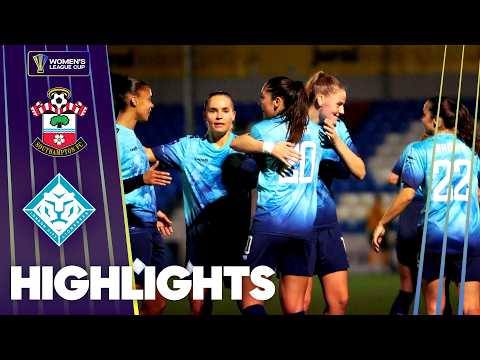 Lionesses Late Winner! | Southampton v London City Lionesses Highlights | Women's League Cup 24/25