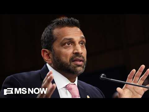 'Con man': Fmr. FBI official  says Patel 'was not direct, truthful or forthcoming'