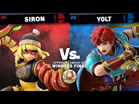 UpperCity Smash XIV - Siron (Min Min) vs y0lt (Roy) - Winners Final.