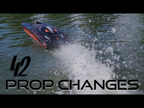 Proboat Blackjack 42 6s & 8s Prop Changes - Blackjack 24 3s