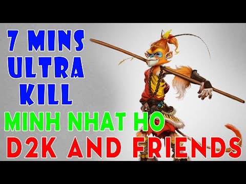 Dota2Killers And Friends - Minh Nhat Ho 5k MMR Monkey King - 7 Mins Ultra Kill