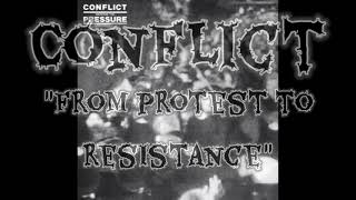 Conflict - From Protest To Resistance ( Lyrics Video ) Increase The Pressure