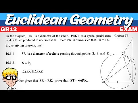Euclidean Geometry Grade 12 Exam