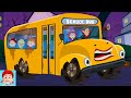 Wheels On The Bus Kindergarten Halloween Rhyme With Lyrics For Babies By Schoolies