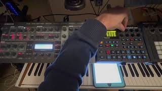 Access Virus Ti2 and Digitakt