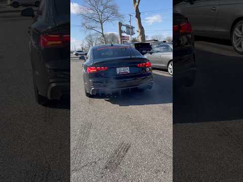 Audi S5 AWE Tuning Track Non Resonated Exhaust Installed Elite Motorsports