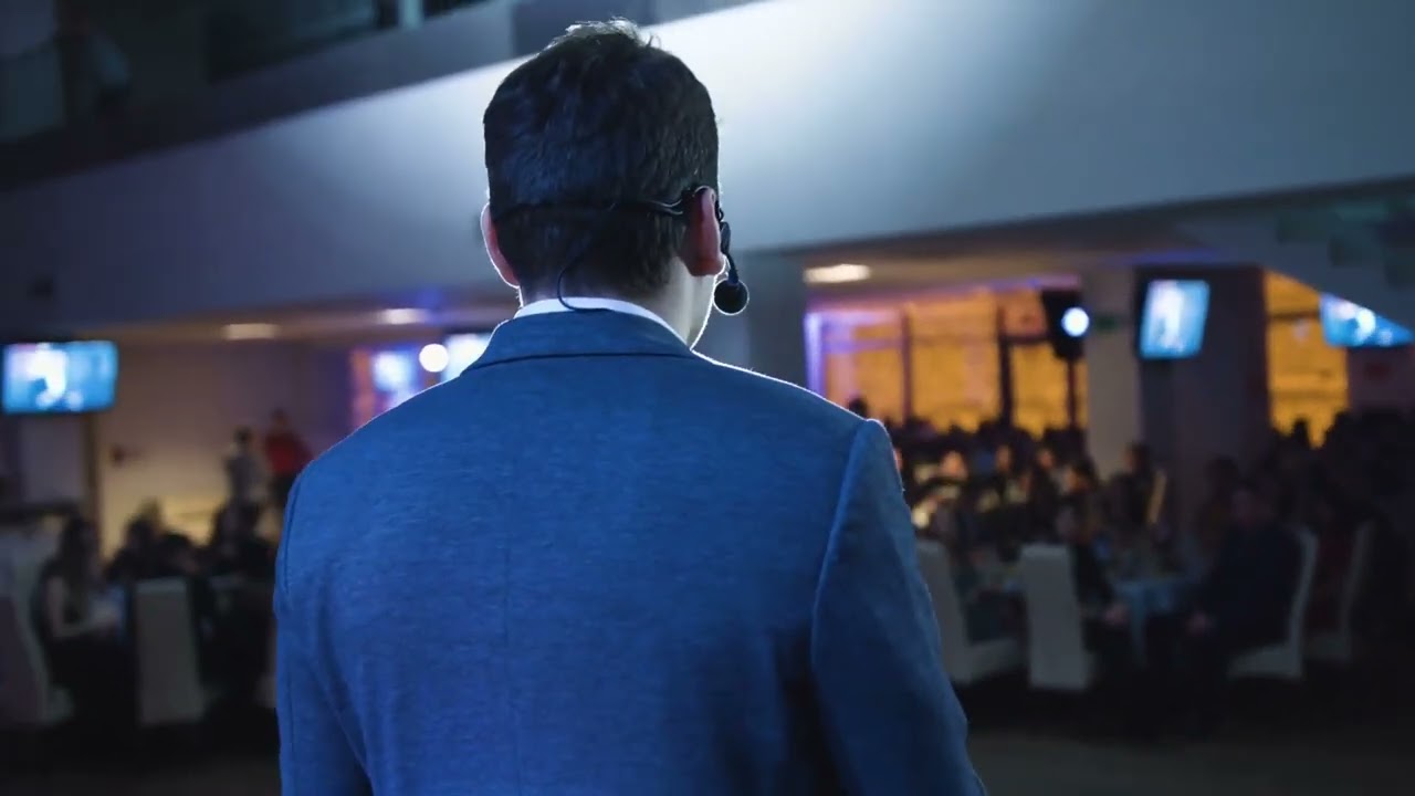 Tedx Speaker Stock Video Free To Use HD 4K