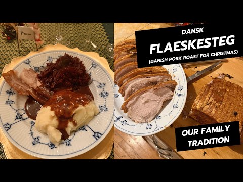 Traditional Danish Flæskesteg (Flaeskesteg) | How to Make Classic Crispy Pork Roast for Christmas