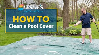 How to Clean a Pool Cover | Leslie