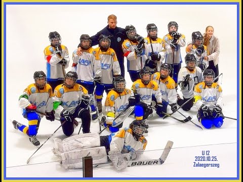 Hirth Csongor #15 gólja- Jégkorong U12 258 Pingvinek- KASI 2020 10 25