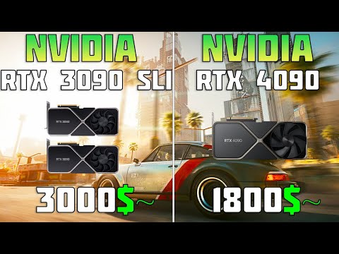 RTX 4090 vs RTX 3090 SLI - 4K Gaming Test
