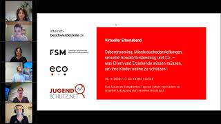 Virtueller Elternabend: Kinder vor Cybergrooming, sexueller Ausbeutung