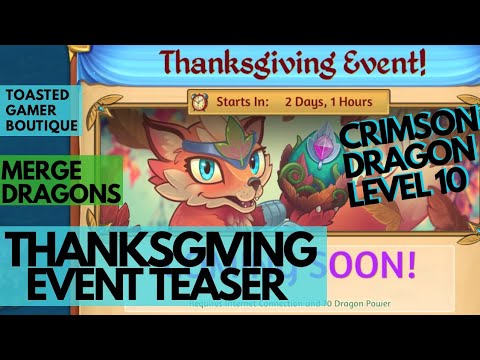 Merge Dragons Thanksgiving Event 2020 TEASER ☆☆☆