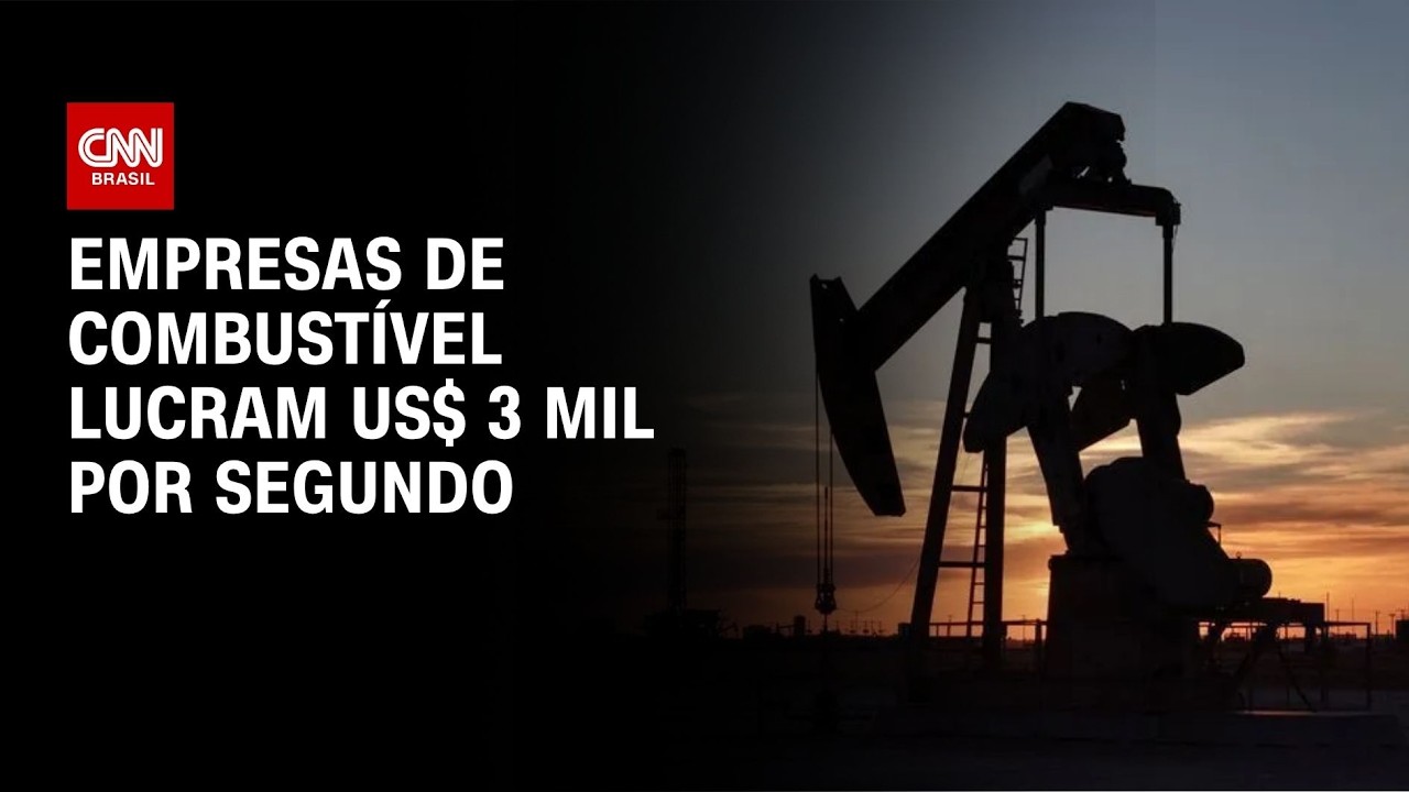 Empresas de combustível lucram US$ 3 mil por segundo enquanto mundo enfrenta crise energética