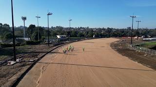Inside the Moonee Valley Redevelopment Track Walk
