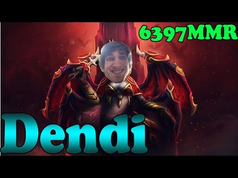 Dota 2 - Dendi 6397 MMR Plays Queen of Pain Vol 4# - Ranked Match Gameplay!