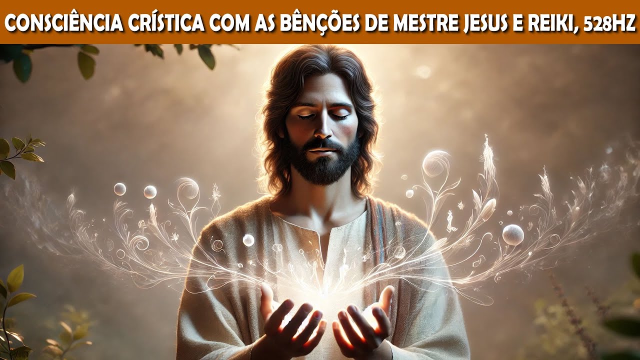 🌟Conecte-se à Consciência Crística com as Bênçãos de Mestre Jesus | Reiki à Distância e 528Hz. 🌟