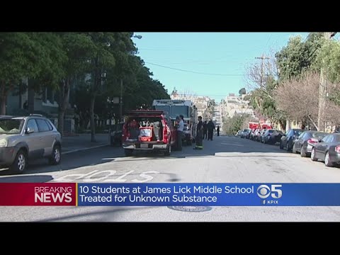 10 Children Sickened After Ingesting Unknown Substance At SF Middle School