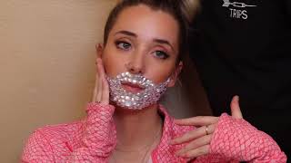 A Full Face Of Rhinestones   YouTube