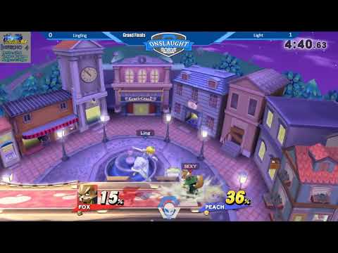 Onslaught 99 - Grand Finals: Light (Fox) vs LingLing (Peach)