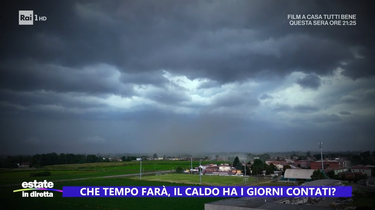 Che tempo farà, il caldo ha i giorni contati? - Estate in diretta 16/08/2024