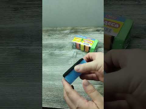 Губка для мытья посуды кухонная Макси Одесса 5 шт/уп (Vivat) 83*55*30 мм - фото 1 - id-p834570849