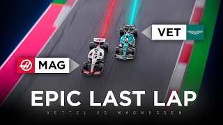 Vettel vs Magnussen: Analyzing the Epic Last Lap Battle | 3D Analysis
