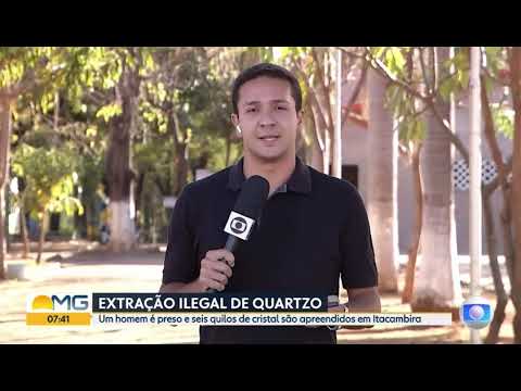 Bom Dia Minas | Um homem é preso e seis quilos de cristal são apreendidos em Itacambira