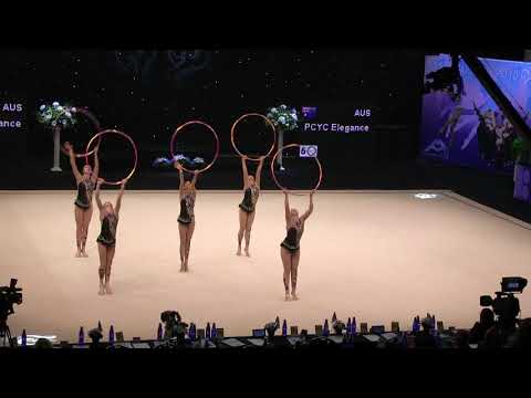 FIG Senior Group.PCYC Elegance.5xhoop.AUS 'Miss Valentine 2018'