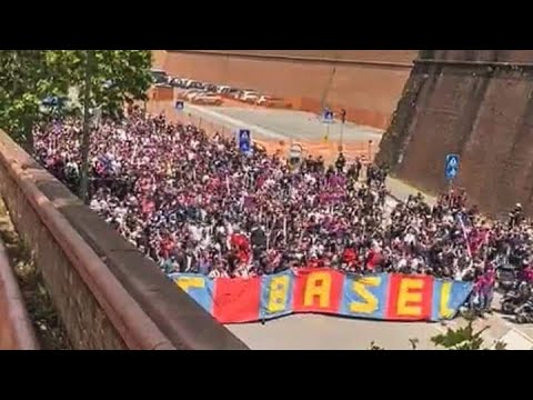 ACF Fiorentina - FC Basel 1:2 #conferenceleague #tifosi #muttenzerkurve 11.05.2023