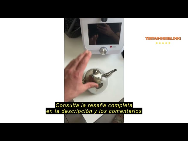 Vídeo relacionado con SANQIAHOME 1,5 litros Tetera de acero inoxidable con Filtro para infusiones extraíble,Cafetera, De Plata