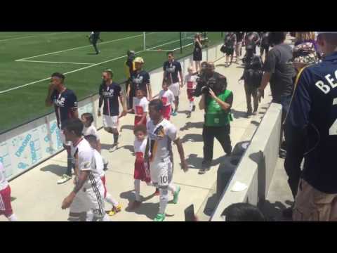 Gallitos with L.A. galaxy