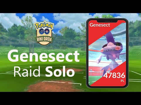 Pokèmon Go - Genesect Raid Solo
