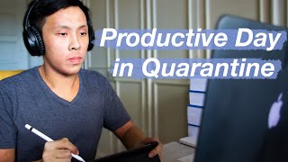 Productive Day in the Life of a Med Student: Online Med School Vlog | ChinoyMD