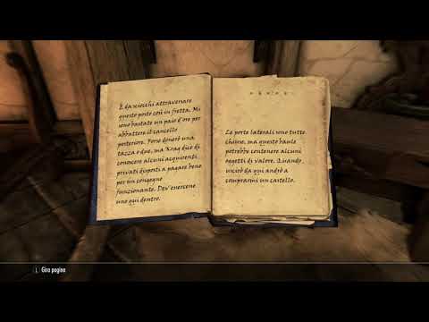 Leggiamo alcuni libri che ho trovato | Skyrim | ASMR | Whispering | ITA