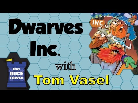 Dice Tower Reviews: Dwarves, Inc.