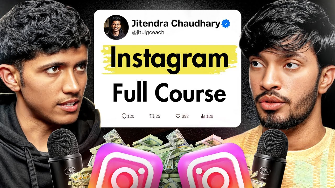 Grow Your Instagram In 2025 : Full Course Ft Jituigcoach | Deep Cast 17