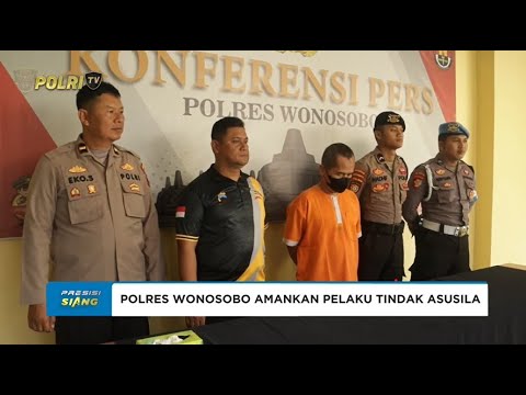 POLRES WONOSOBO AMANKAN PELAKU TINDAK ASUSILA