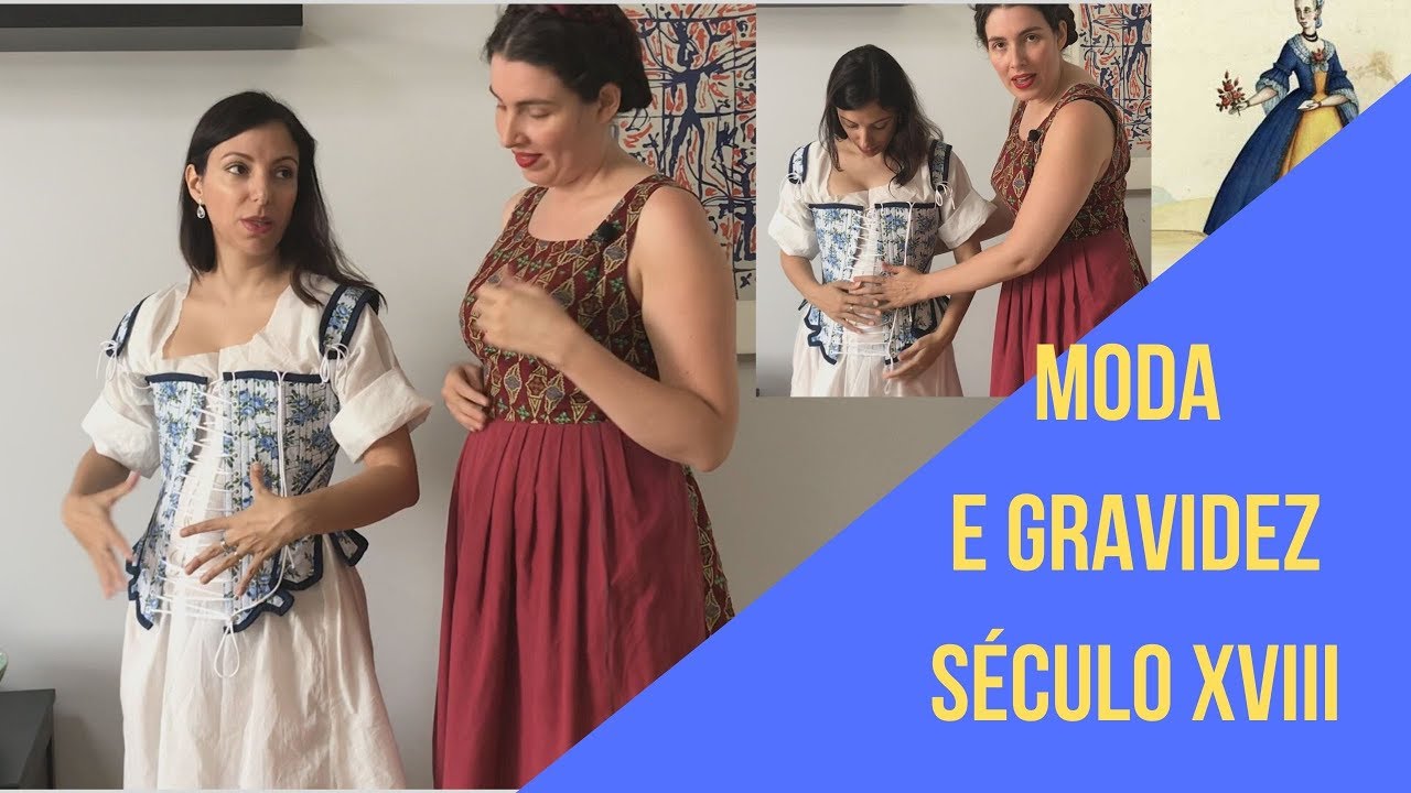 Traje Brasilis: Moda e gravidez no século XVIII