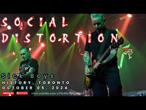 Social Distortion 🎸🔥| “Sick Boys” Punk Rock Live! | Toronto | History | Oct 05, 2024