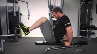 V-Sit Crunch exercise video thumbnail