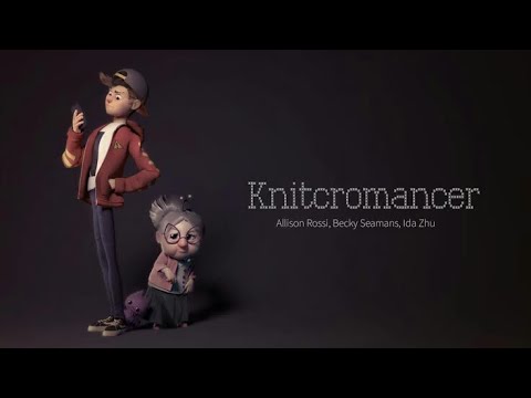 How we create distance with grand Mom.CGI Animated short Flim Knitcromancer.