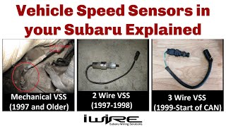 How Do I Fix my Vehicle Speed Sensor? - Vehicle Speed Sensor (VSS) in your Subaru Explained