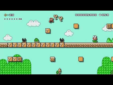 LOGIQUE 4 by nathan - Super Mario Maker - No Commentary 1bq